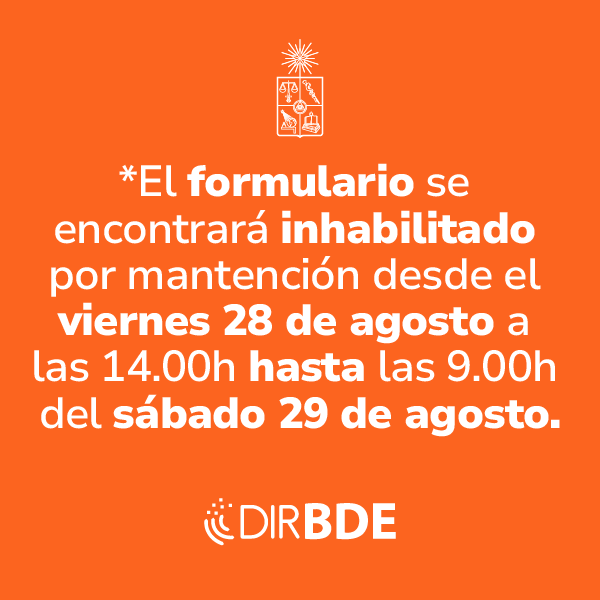Formulario Inhabilitado